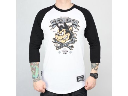 pánská trikoblack heart kustom king